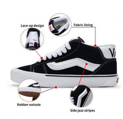 Vans Knu Mid メンズ・レディース スポーツシューズ 軽量 ローカット スニーカー カジュアルシューズ VN000CQ96BT